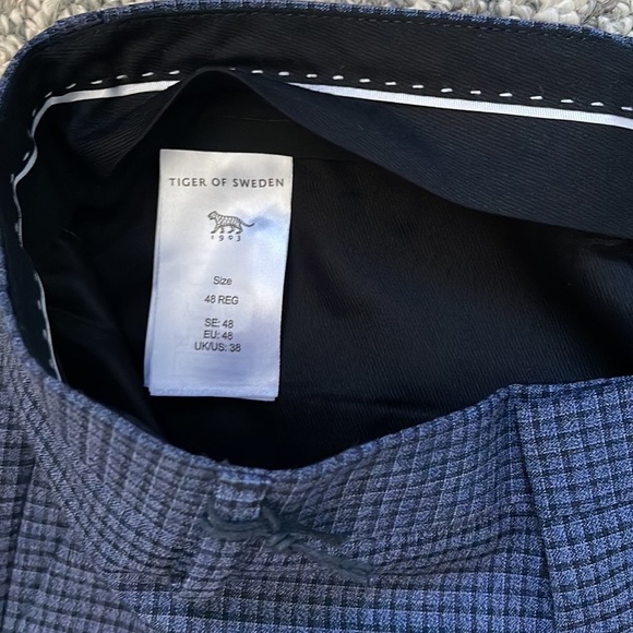 BNOT Mens Tiger of Sweden Thodd pants-Size 38 - Picture 2 of 5
